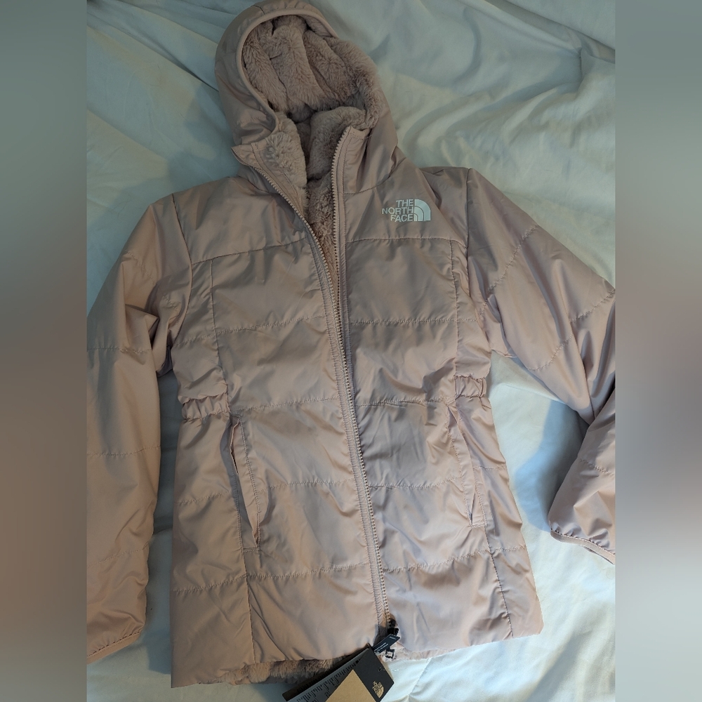 North face reversible mossbud parka